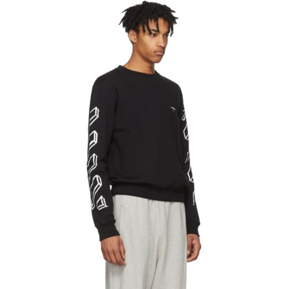 Off-White Black Diagonal Marker Arrows Sweatshirt (XS) - Picture 3 of 4